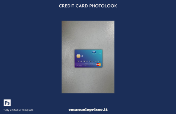 modello anteriore photolook mastercard della banca ellenica di Cipro stile verif